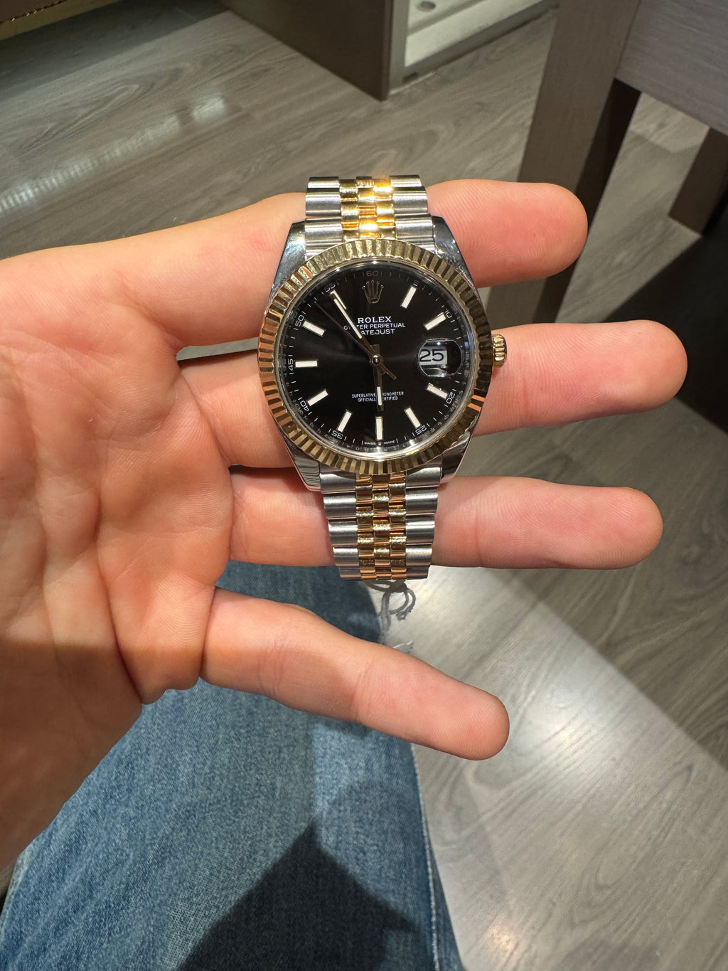 Datejust two tone