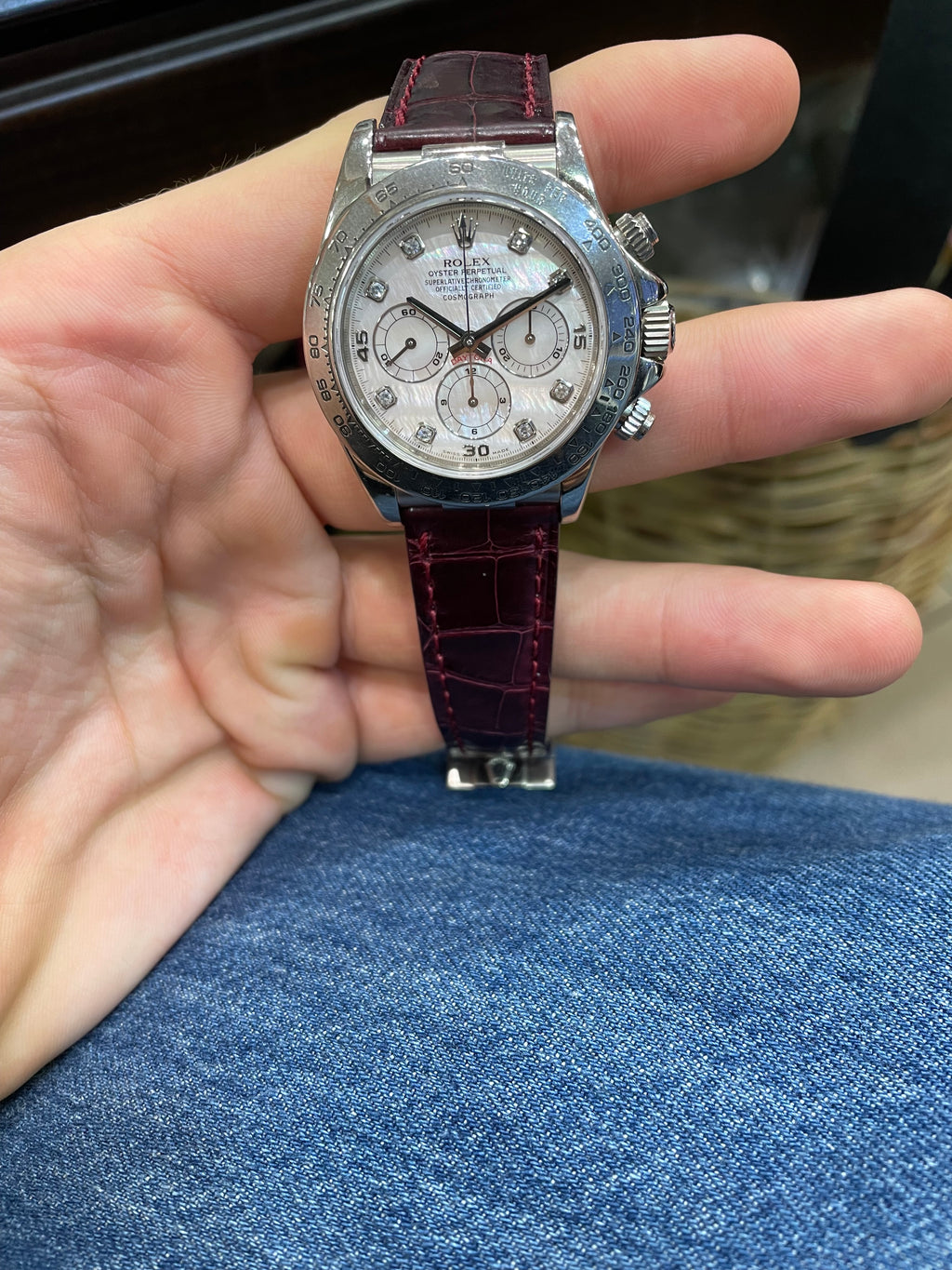 Mother of pearl Daytona